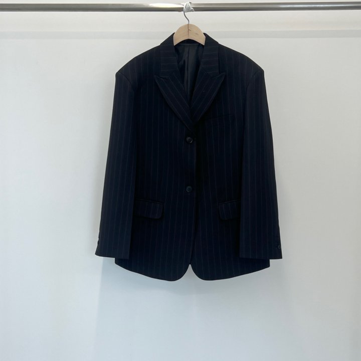 140 Avenue - Korean Women Fashion - #womensfashion - Stripe Jacket - 3