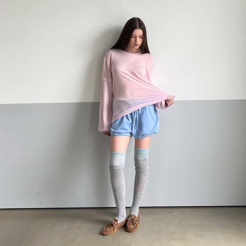 140 Avenue - Korean Women Fashion - #womensfashion - Tencel Double Tee - 11
