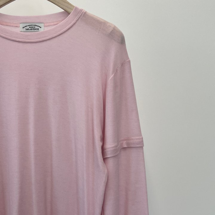 140 Avenue - Korean Women Fashion - #womensfashion - Tencel Double Tee - 7