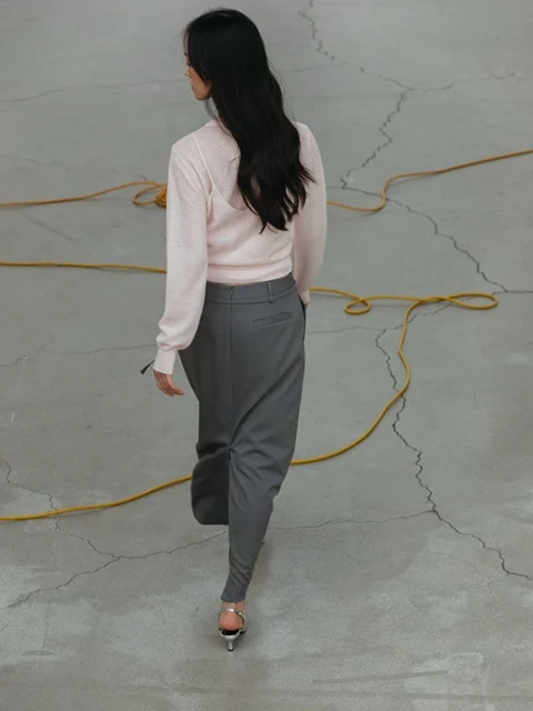 Melona Sleeveless Cardigan Set