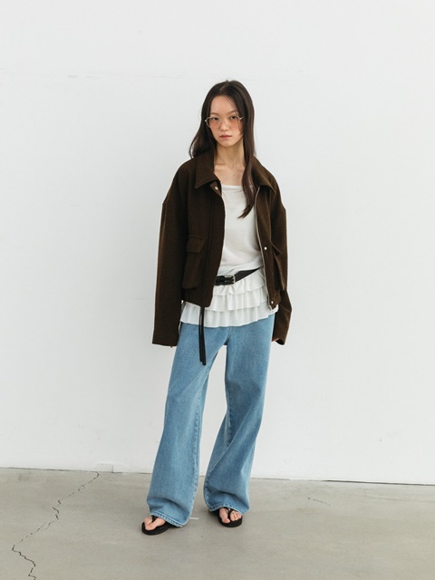 All Brush Denim Pants