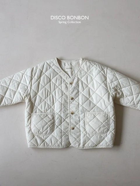 Cream Quilted Jumper
