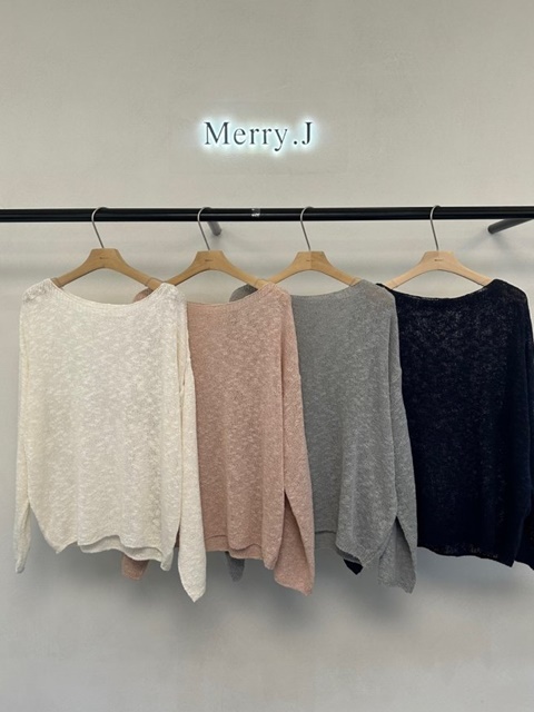 Alpha Boat Neck Knit Alpha Boat Neck Knit