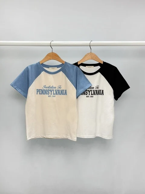 Pencil Raglan Short Sleeve Tee Pencil Raglan Short Sleeve Tee