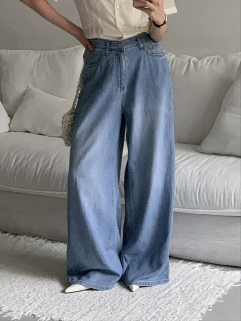 885 Wide Denim Pants 885 Wide Denim Pants