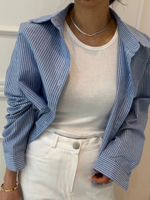 Short Striped Shirt Short Striped Shirt
