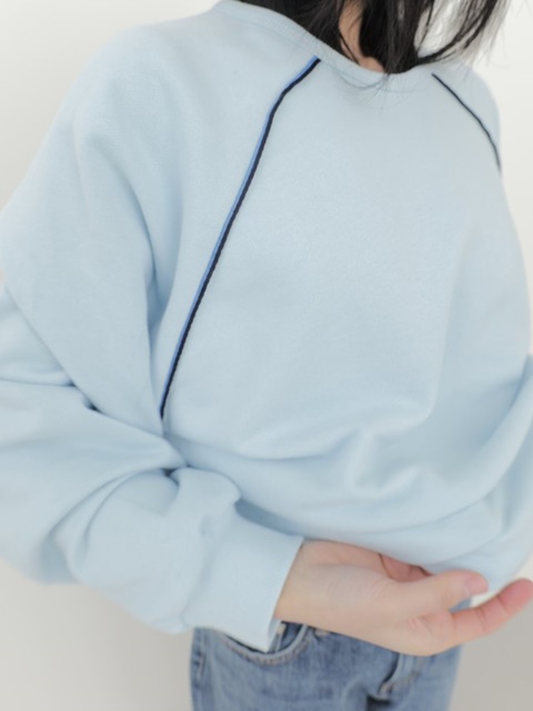 Shirring Sweatshirt Shirring Sweatshirt