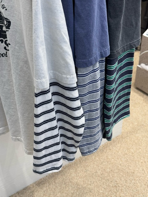 Pigment Motor Stripe Tee Pigment Motor Stripe Tee