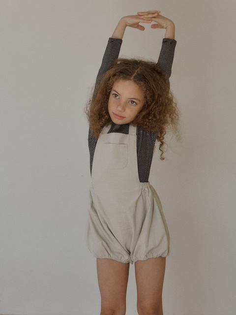 Peach Romper