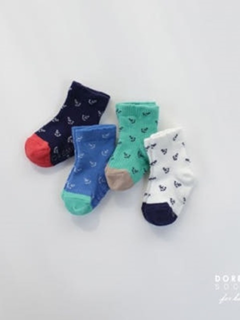 Marine Waffle Socks Marine Waffle Socks