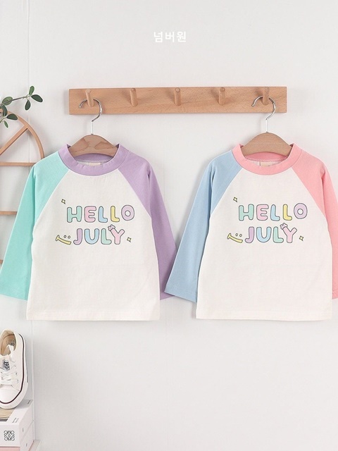 Hello Raglan Tee Hello Raglan Tee