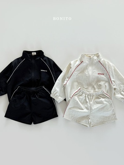 Rustling Zip-up Set