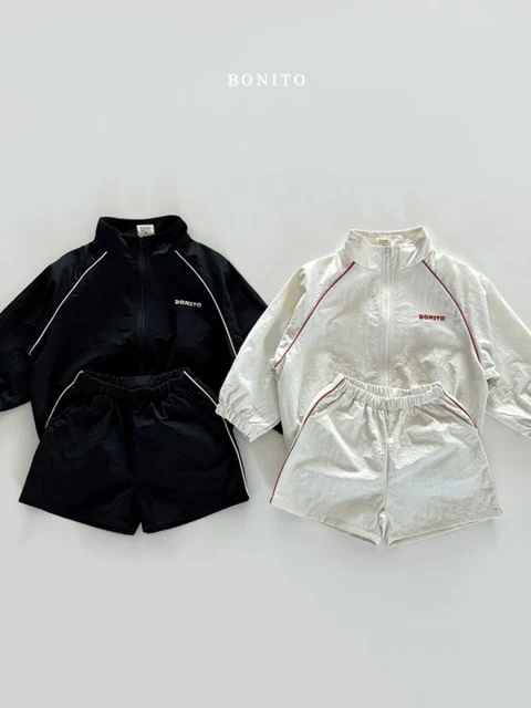 Adult Rustling Zip-up Set