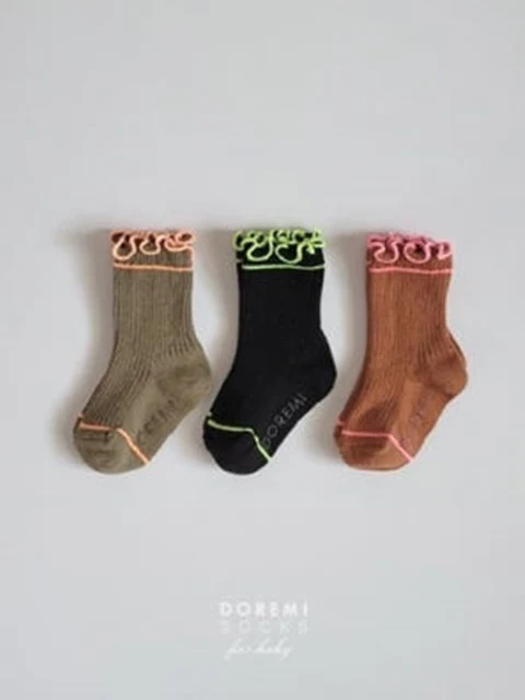 Neon Frill Socks Neon Frill Socks