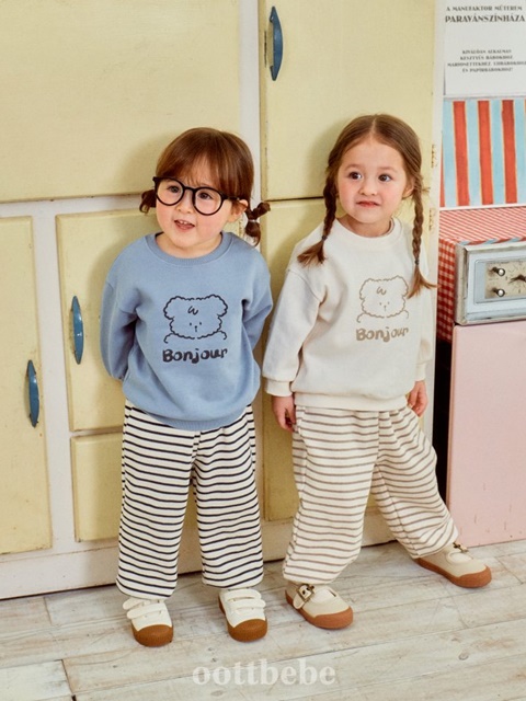 Bonjour Puppy Top Bottom Set Bonjour Puppy Top Bottom Set