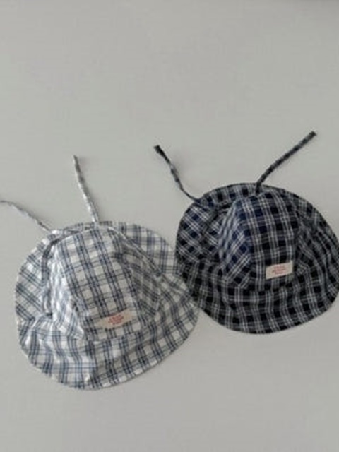 Pin Check Bucket Hat
