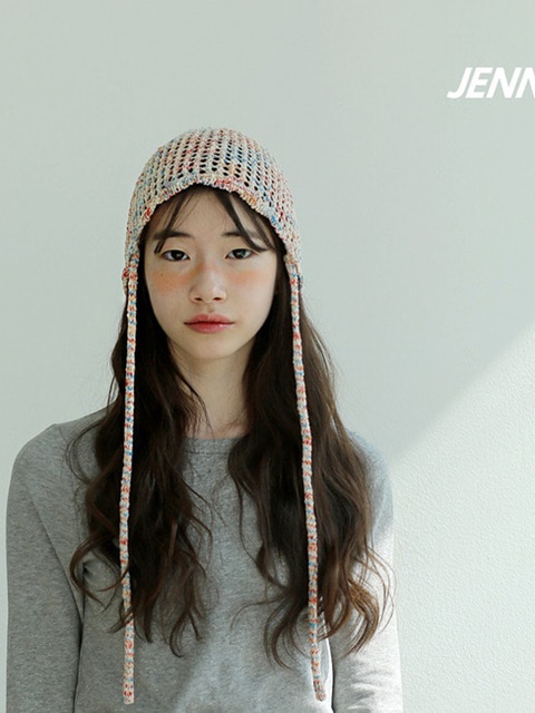 Ribbon Knit Beanie