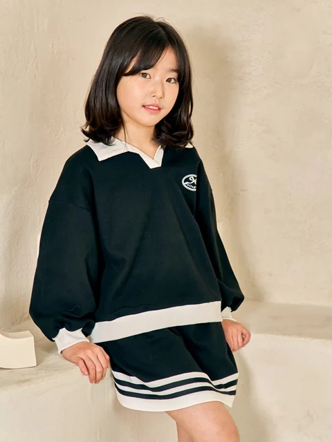 Ribbon Collar Tee Ribbon Collar Tee