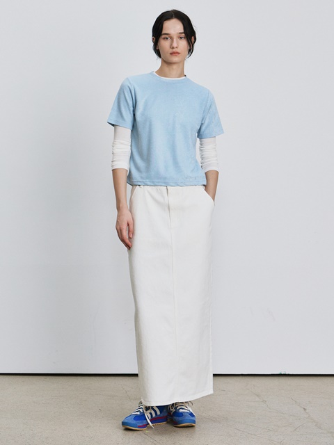 Long Denim Skirt Long Denim Skirt