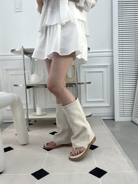 Basic Open Toe Boots