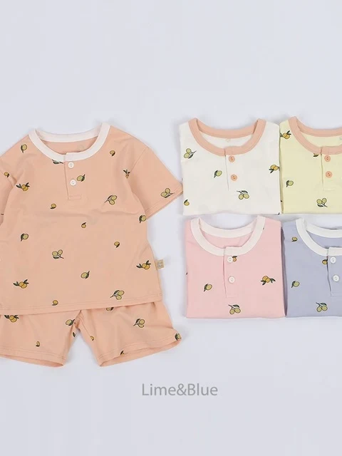Summer Olive Top Bottom Set