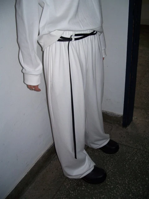 Belt Jogger Pants Belt Jogger Pants