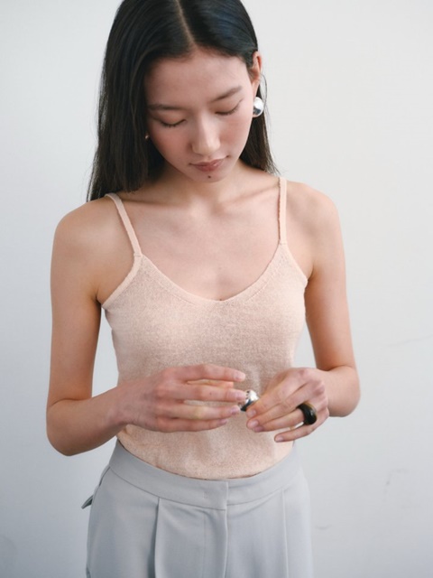 Slip Sleeveless Knit Top