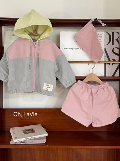 Windbreaker Pink Set