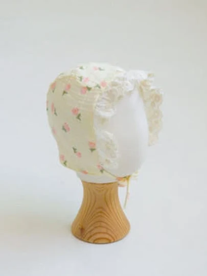 Flower Frill Bonnet Flower Frill Bonnet