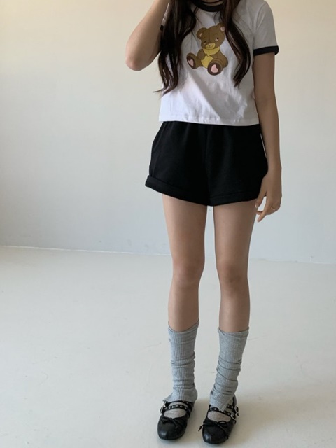 Slit Short Pants Slit Short Pants