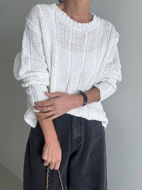 Lucy Round Knit