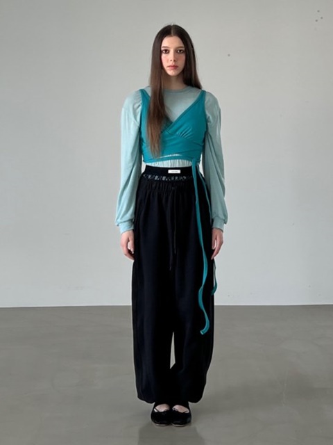 Balance Wrap Sleveless Tee