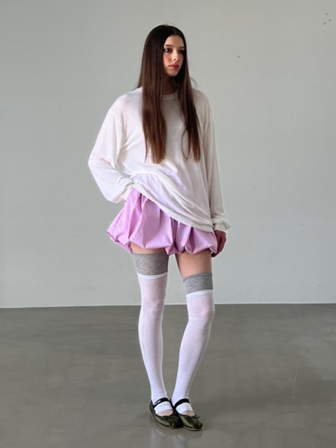 Pumpkin Stripe Shorts
