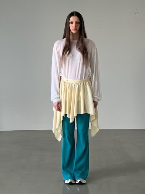 Unbalance Wrap Skirt