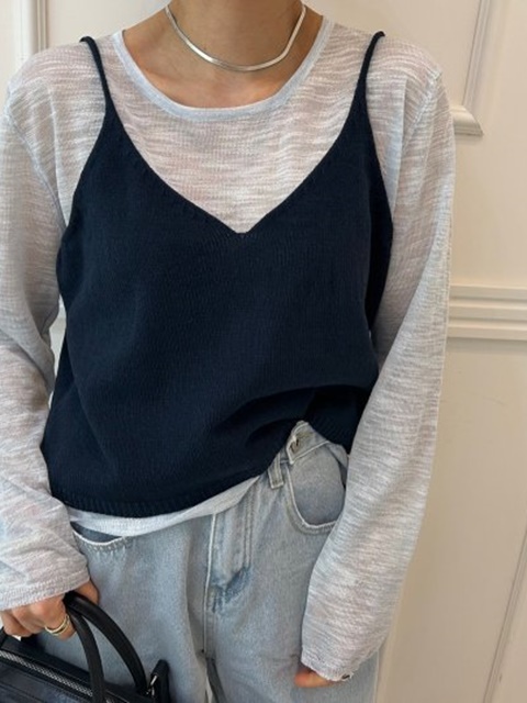 Strap Sleeveless Set