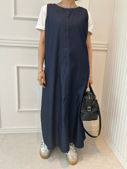 Blue Long One-piece