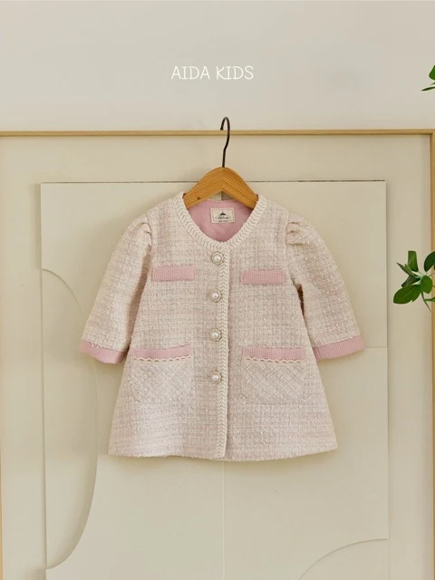 Pink Tweed Coat Pink Tweed Coat