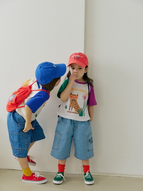 Pocket Denim Span Pants