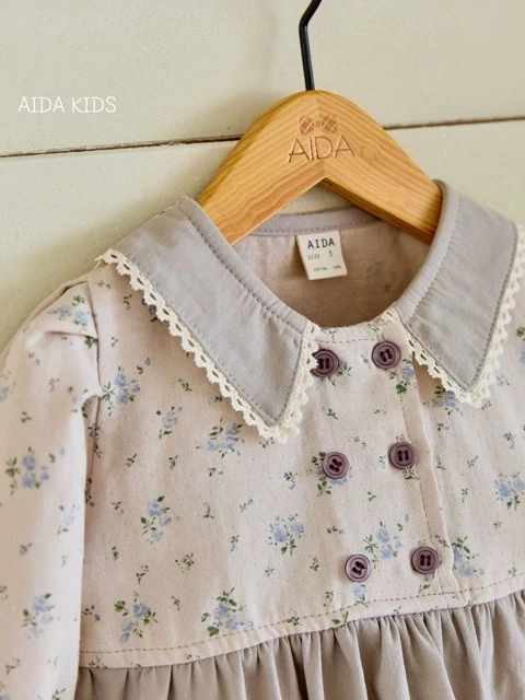 Kids Linda Bell Flower One-piece Kids Linda Bell Flower One-piece