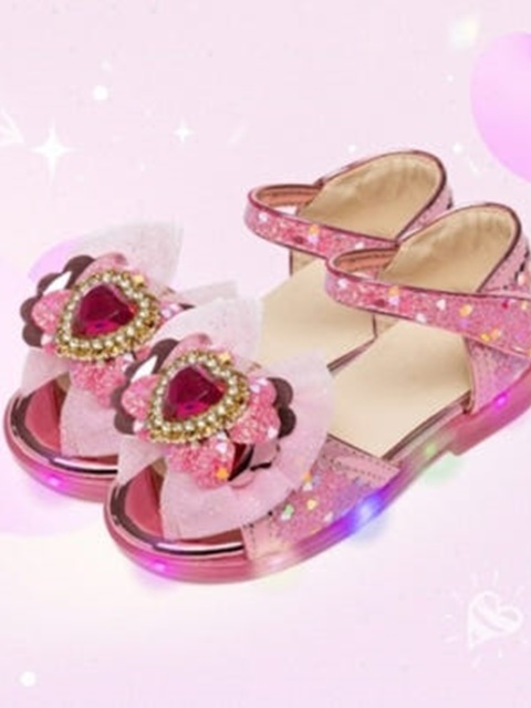 Pink Sandals LED