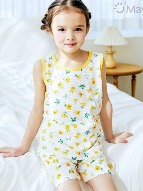 Yellow Garden Sleeveless Easywear