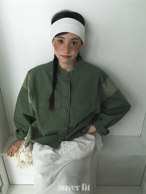 Vintage Unbalanced Short Jumper