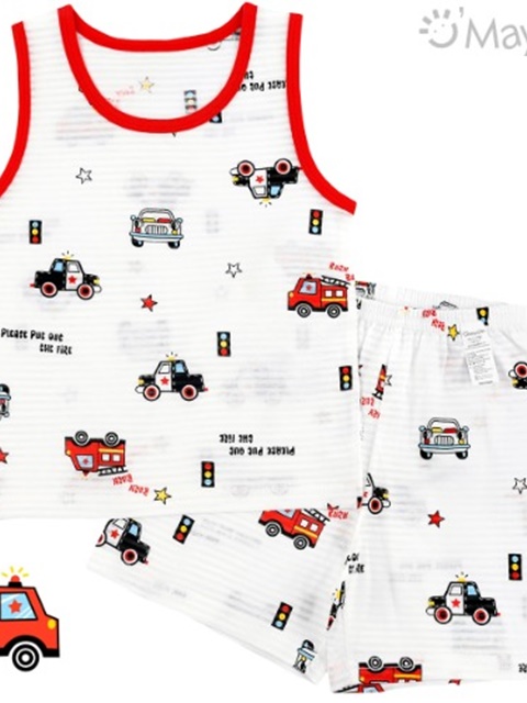 Red Fire Truck Sleeveless Easywear