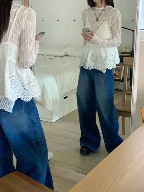 High Wide Denim Pants High Wide Denim Pants