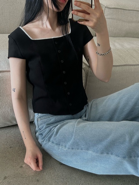 Linen Mini Blouse
