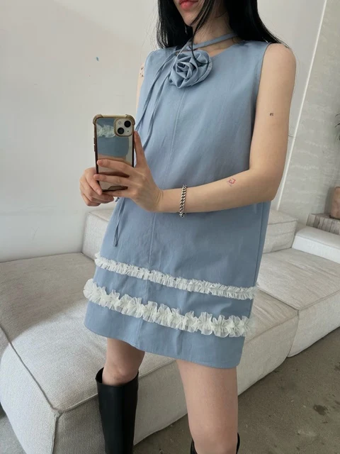 Denim Mini One-piece