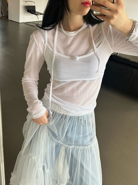 Rose Layered Tee