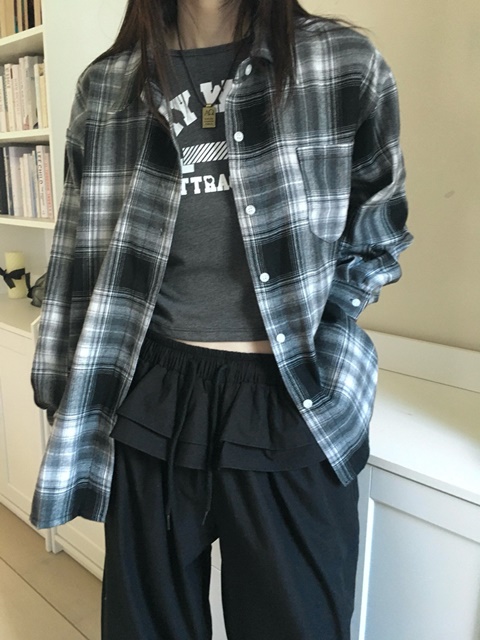 From Check Shirt