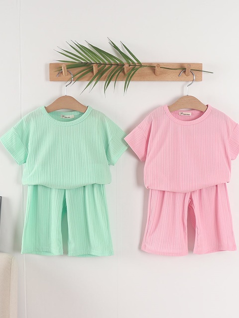Stripe Top Bottom Set