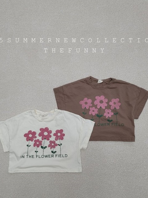 Flower Garden Semi Crop Tee